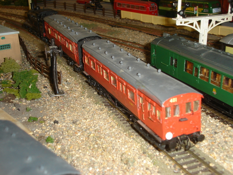 Westerham P/P scratchbuilt  481/482 both on layout,both slightly different bodily Drawings from Mike king