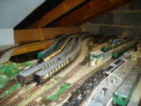 view of narrow end with sidings and 4platform terminal.Still being worked on