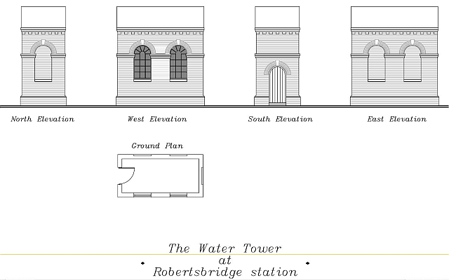 pic 1 WATER TOWER AT ROBERTSBRIDGE STATION