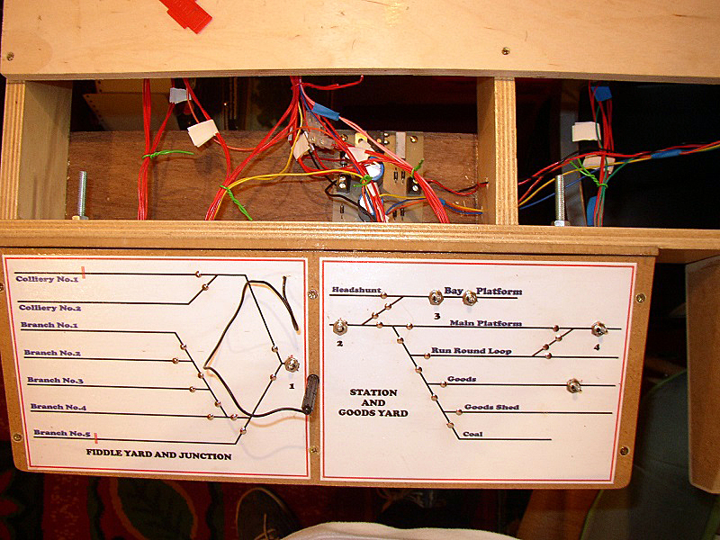 Control Panel. Operated on the Probe and Stud method. Complete with Capacitor Discharge unit for operating turnouts.