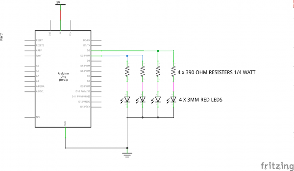 Figure 2. schematic of complete circuit