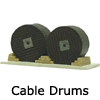Model Railway Scenery - Hornby Skaledale - Cable Drums - R8681