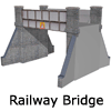 Model Railway Scenery - Hornby Skaledale - Railway Bridge - R8570