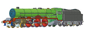R3713 / R3713X - Hornby BR, Princess Royal, 4-6-2, 46207 'Princess Arthur of Connaught' - Era 5